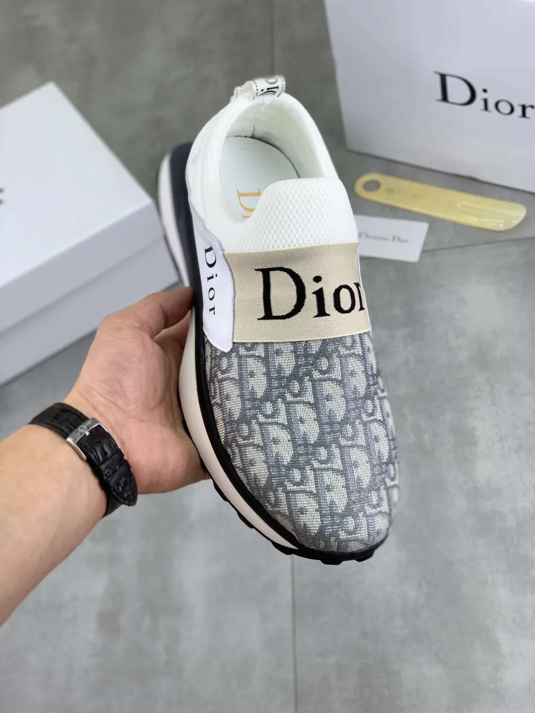 Men's Men's Shoes💰P440💰[New Style]🆘[Dior] 2025 Dior Original Lace-up Low-top Men's Shoes Classic casual shoes 🔥This model is the official classic model, with high quality and made by famous original designers. It is made of high-quality cowhide with original materials➕Comfortable and breathable mesh lining➕Pigskin insole. The perfect last shape and generous and fashionable design have attracted many consumers. Suitable for drivers to drive🚗. What you want is the highest quality in the market. Color: 3️⃣Color code number: 38--44 (45 customized)